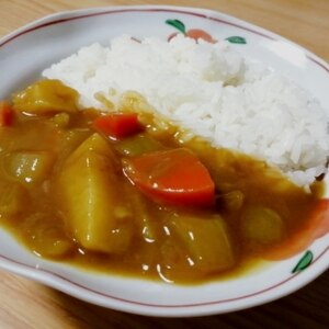 りんご入りカレーライス